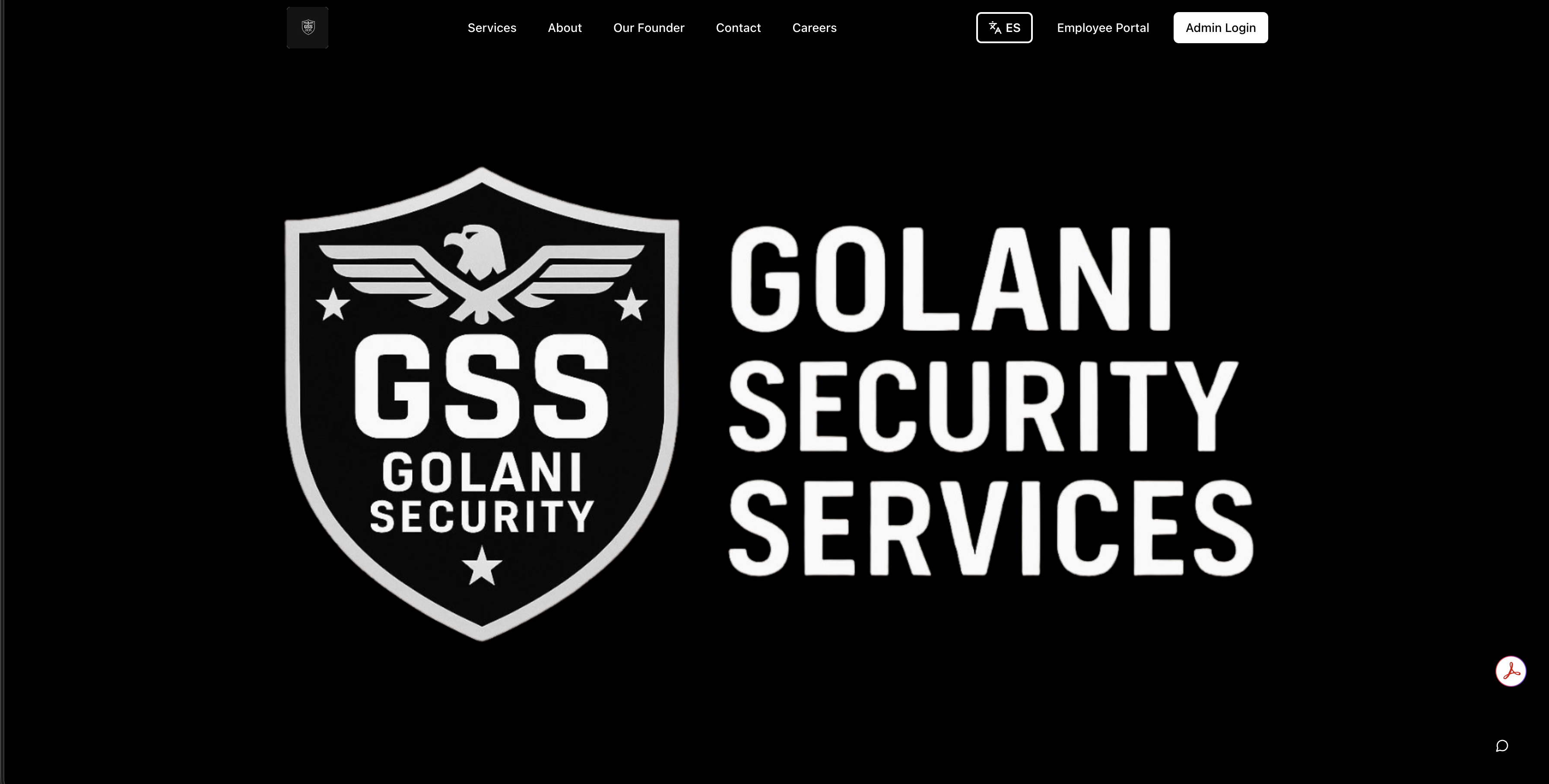 Golani Security, local services project by Isaac Benyakar