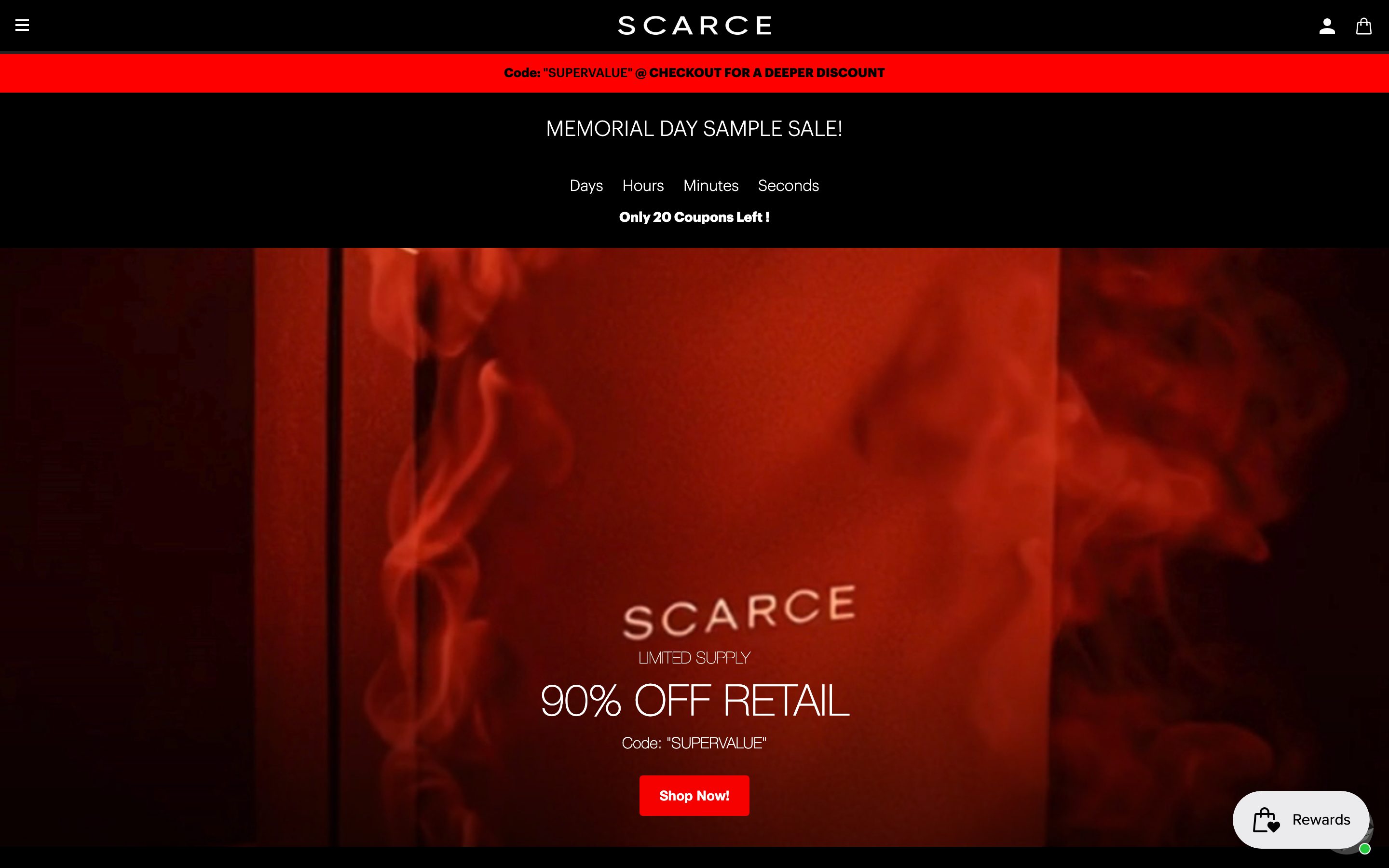 Scarce.us: Homepage, scarce.us